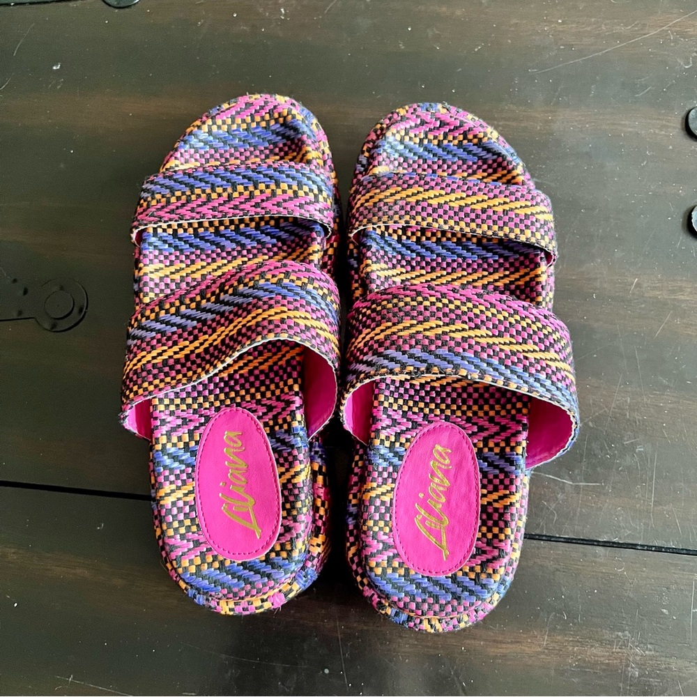 Liliana Women's Multicolor Woven Sandals